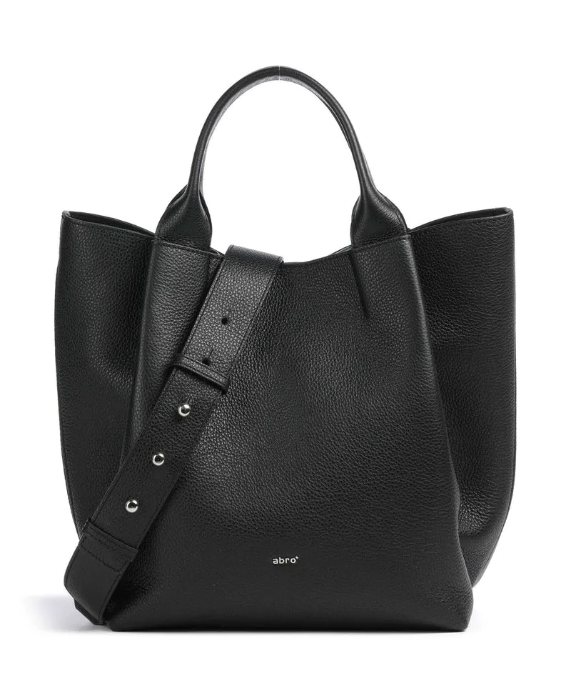 Abro Agave Essential Medium Borsa a mano black/nickel