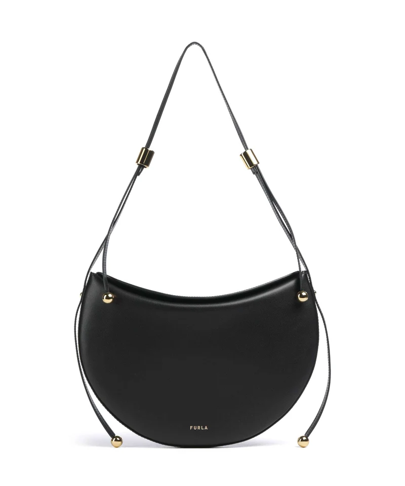 Furla Moonstone M Borsa a spalla nero