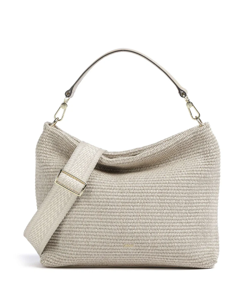 Abro Raffia Kaia Borsa hobo sahara