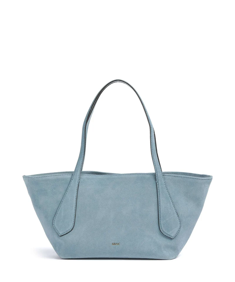 Abro Suede Carina Borsa shopper sapphire