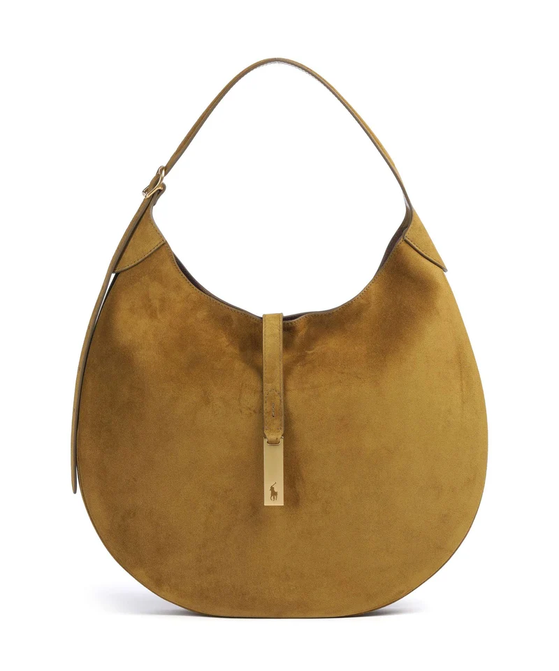 Polo Ralph Lauren ID Collection Medium Borsa hobo artichoke