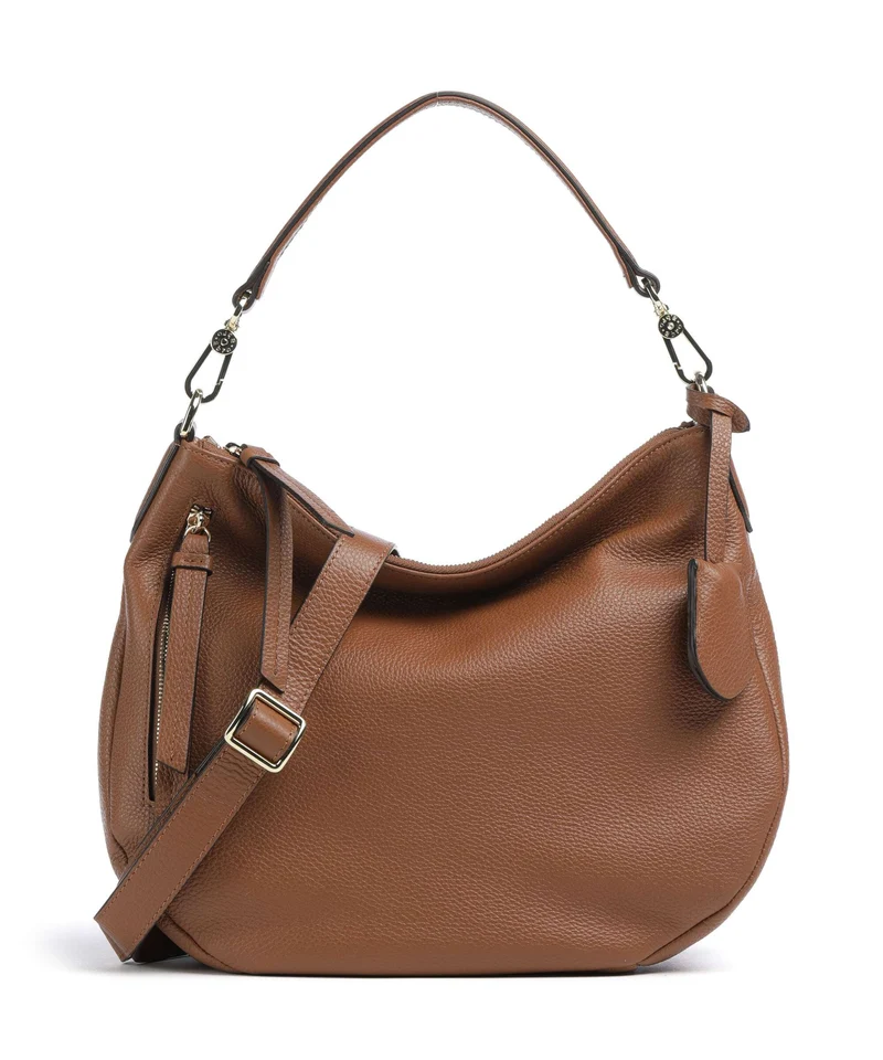 Abro Adria Juna Small Borsa hobo caramel/cognac