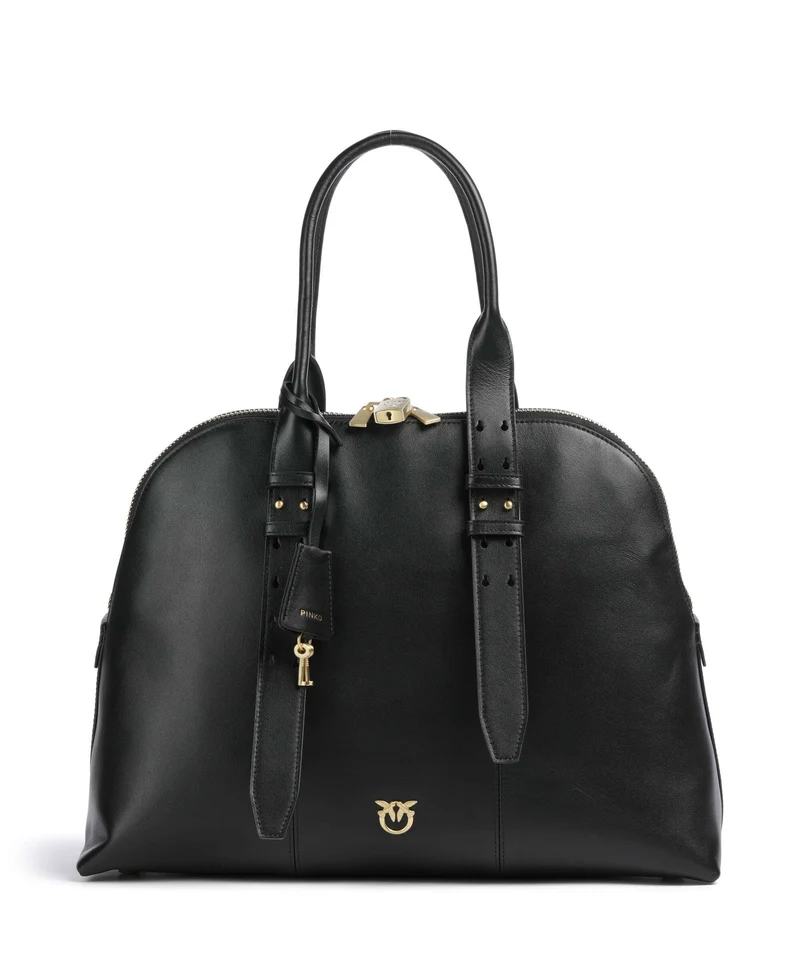 Pinko Borsa a mano nero limousine/matt gold