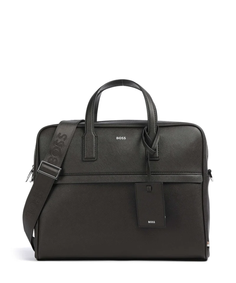 BOSS Zair Cartella dark brown