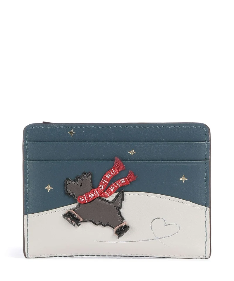 Radley London An Ice Day Porta carte di credito teal