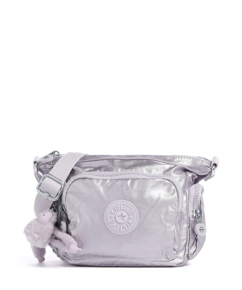 Kipling Basic Gabbie Mini Borsa a tracolla lilac moon/metallic