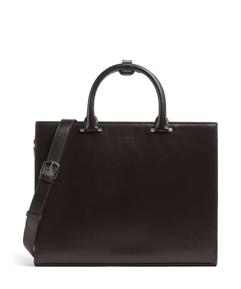 Tiger of Sweden Valise S Cartella dark brown