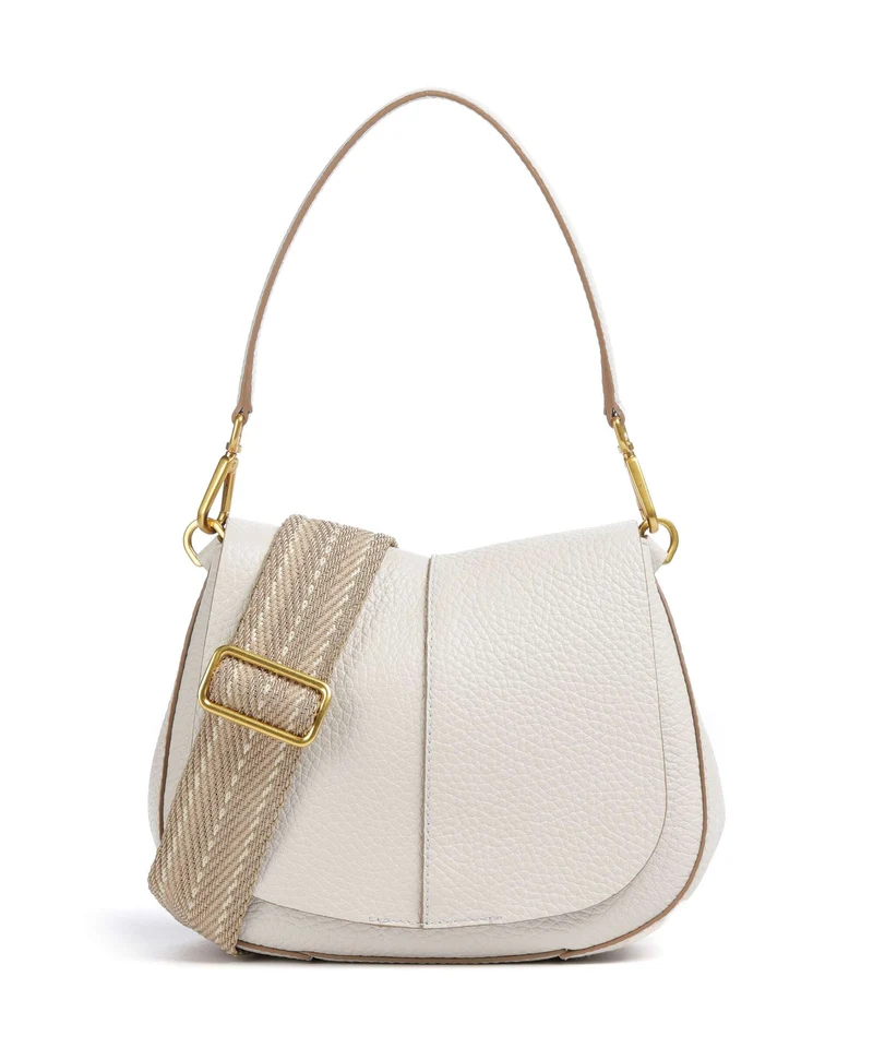 Gianni Chiarini Helena Round Borsa a spalla sabbia