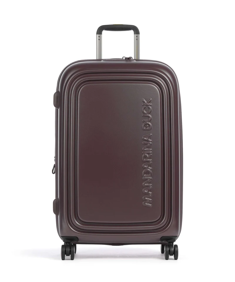 Mandarina Duck Logoduck+ Valigia trolley (4 ruote) choco ice