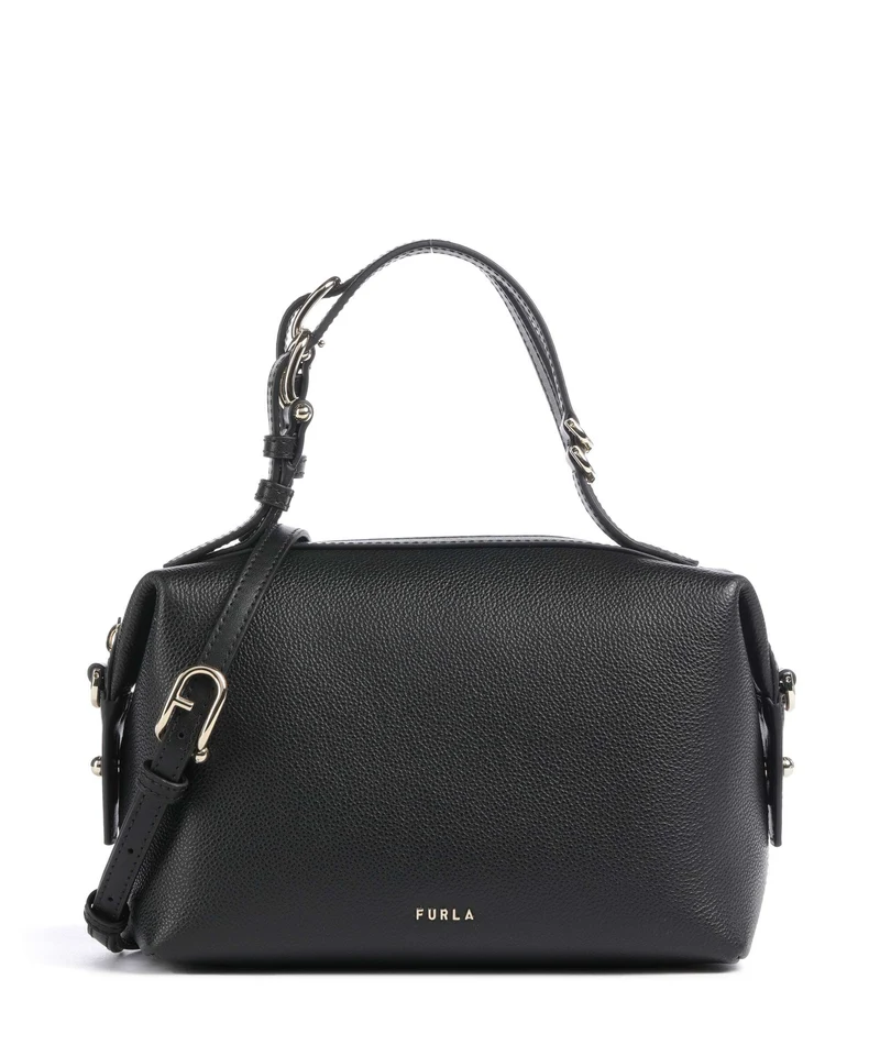 Furla Double Mini Borsa a mano nero