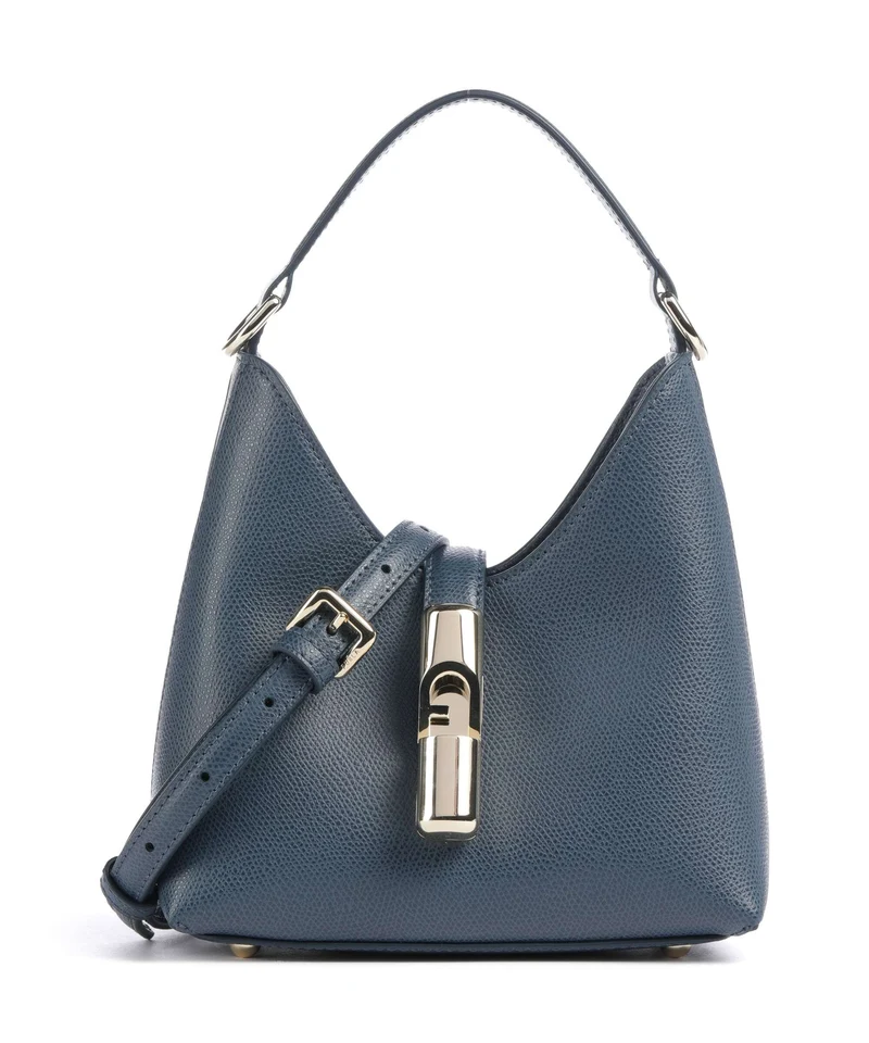 Furla Iride Mini Borsa a tracolla grigio blu