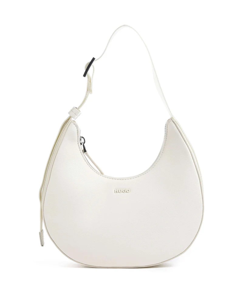 Hugo Bel 2.0 Borsa hobo open white
