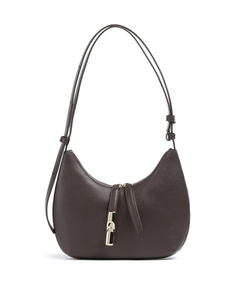 Furla Goccia S Borsa a spalla cioccolato