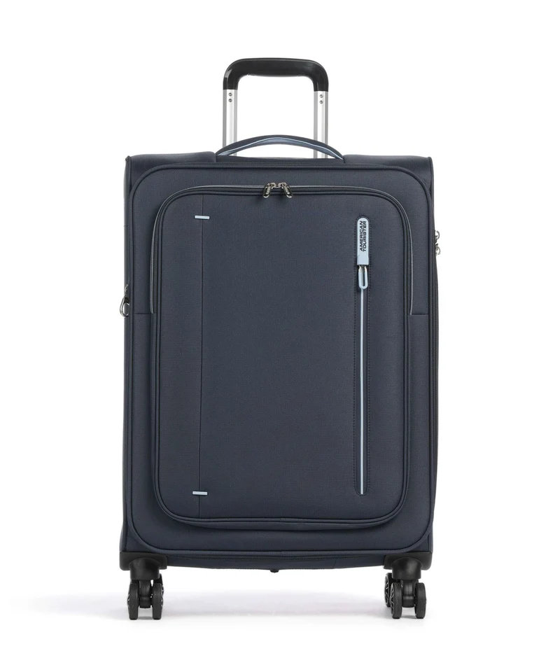 American Tourister Cloudrider M Valigia trolley (4 ruote) sky navy