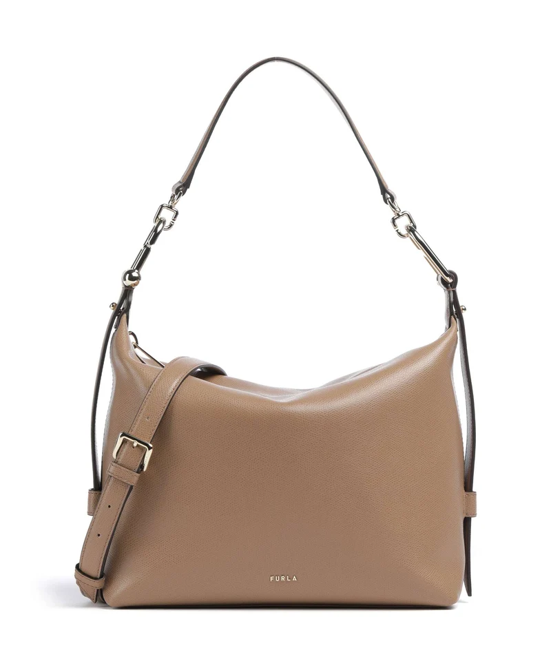 Furla Tonie M Borsa hobo toffee