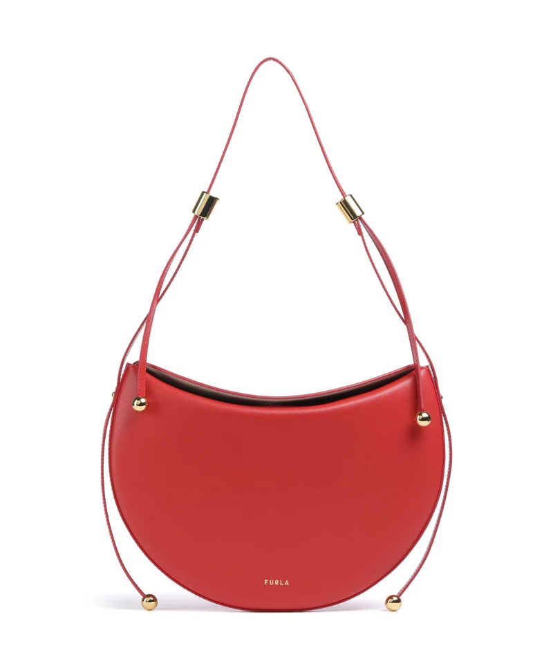 Furla Moonstone M Borsa a spalla red