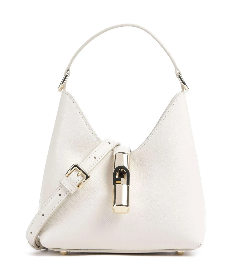 Furla Iride Mini Borsa a tracolla panna