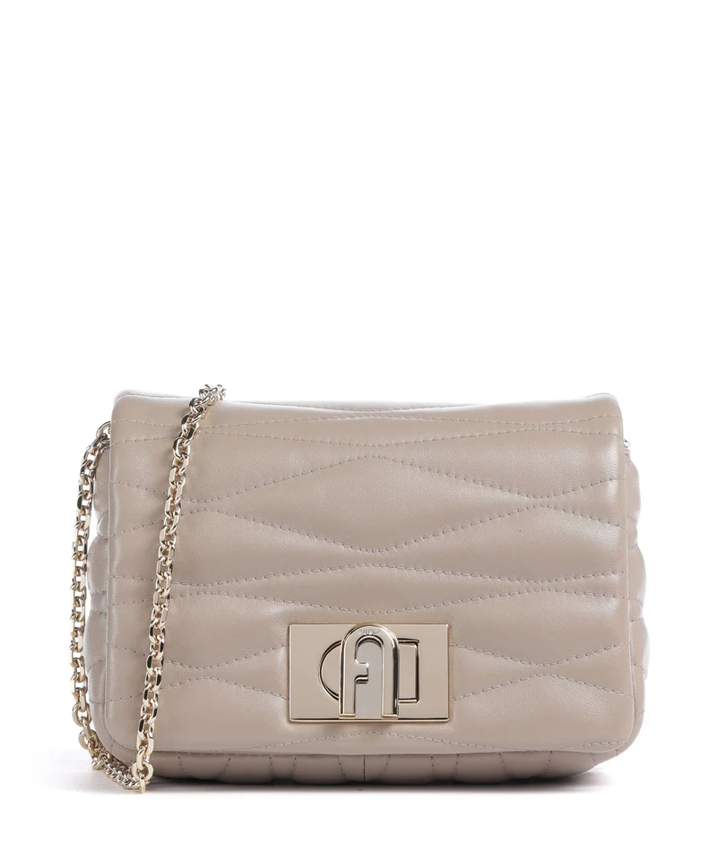 Furla 1927 Mini Soft Borsa a tracolla linen