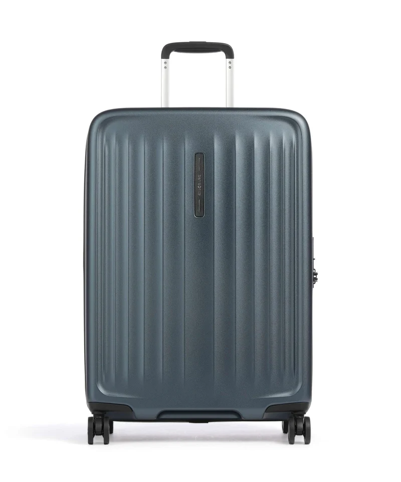 Samsonite Fyrm Valigia trolley (4 ruote) steel blue