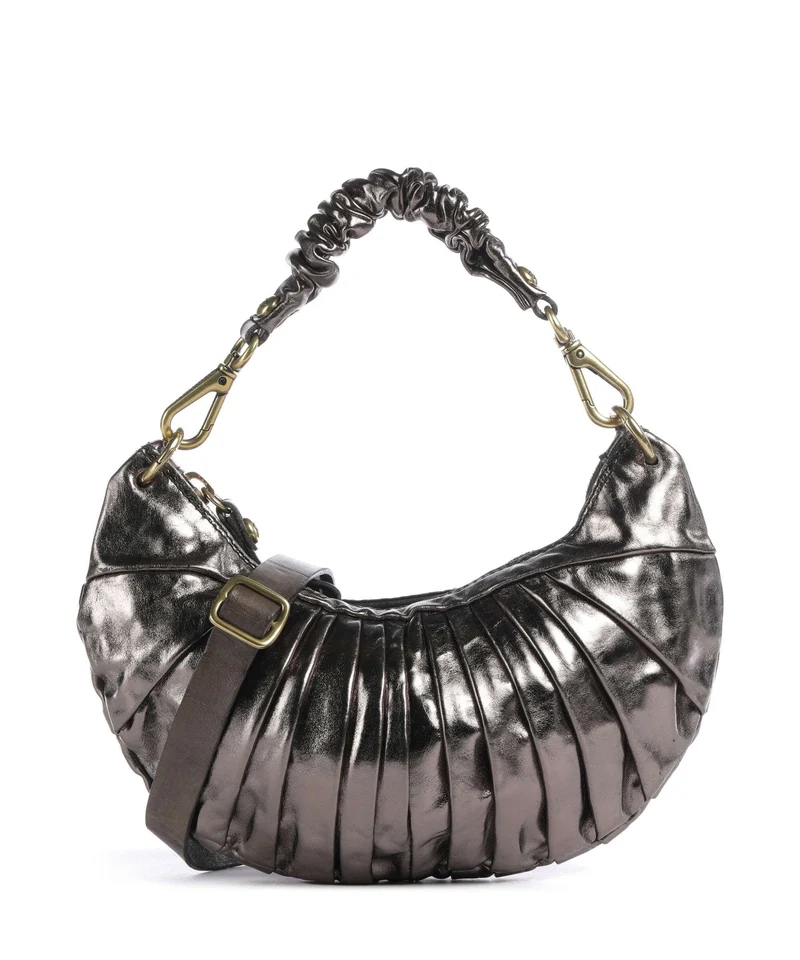 Campomaggi Borsa a spalla lead grey