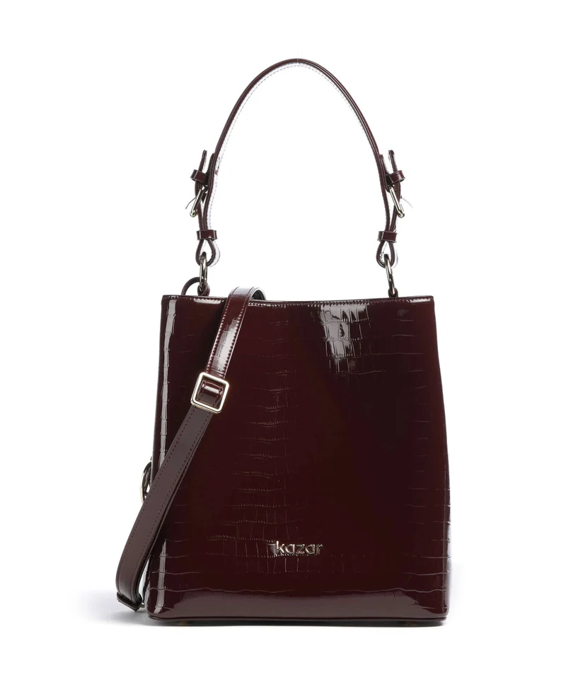Kazar Victoria Borsa a secchiello maroon