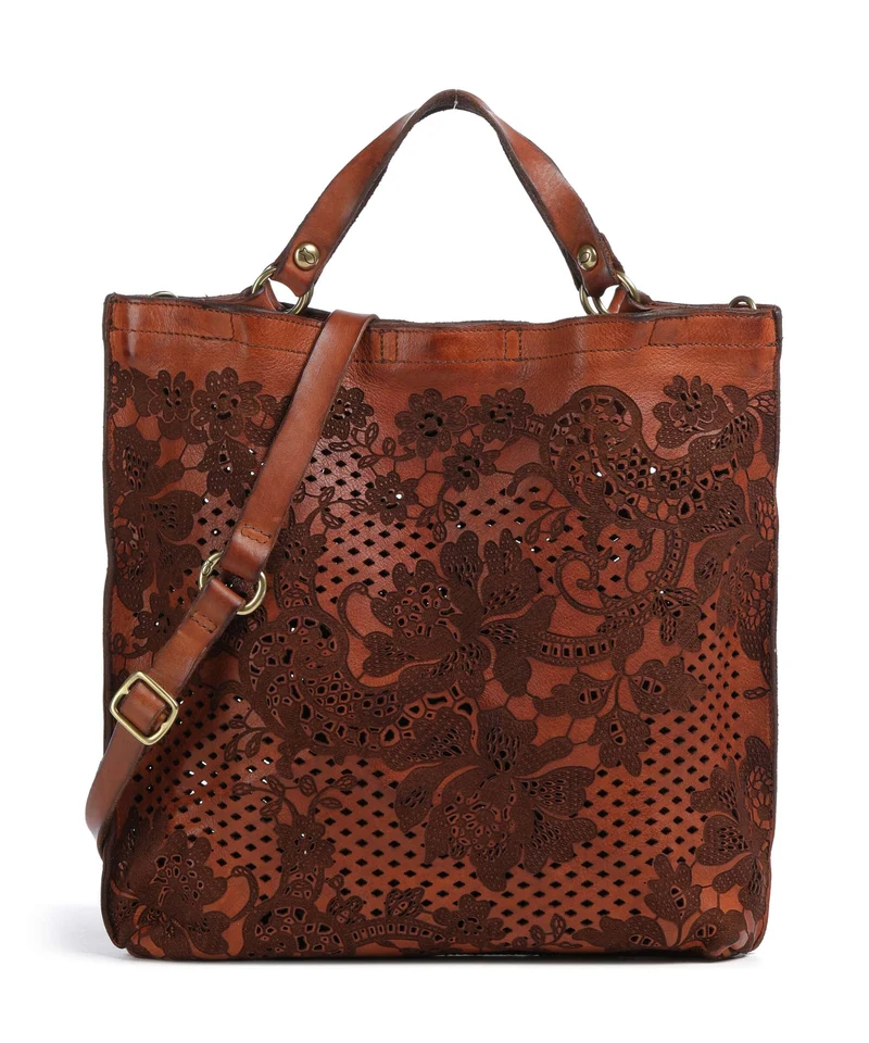 Campomaggi Borsa a mano cognac