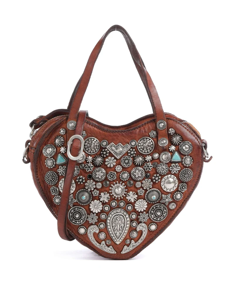 Campomaggi Borsa a mano cognac