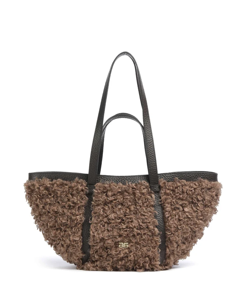 Abro Latxa Cosmo Medium Borsa shopper camel