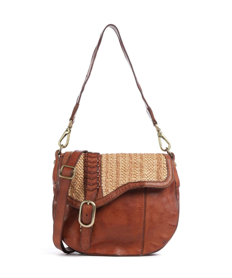 Campomaggi Borsa a spalla cognac