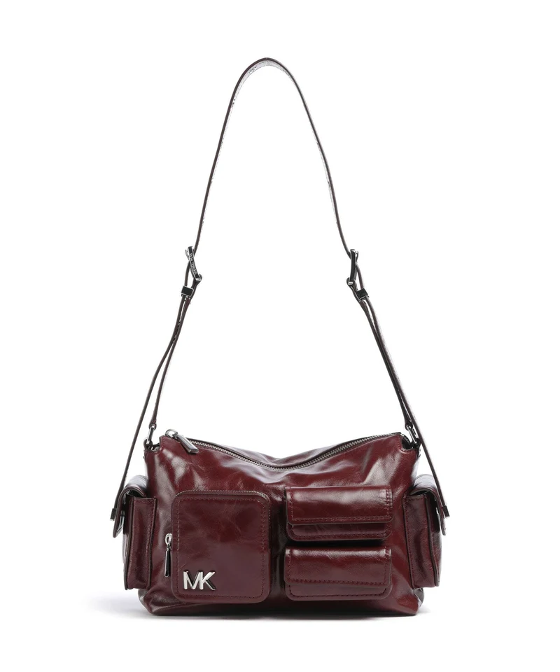 Michael Kors Dakota Medium Borsa a spalla oxblood