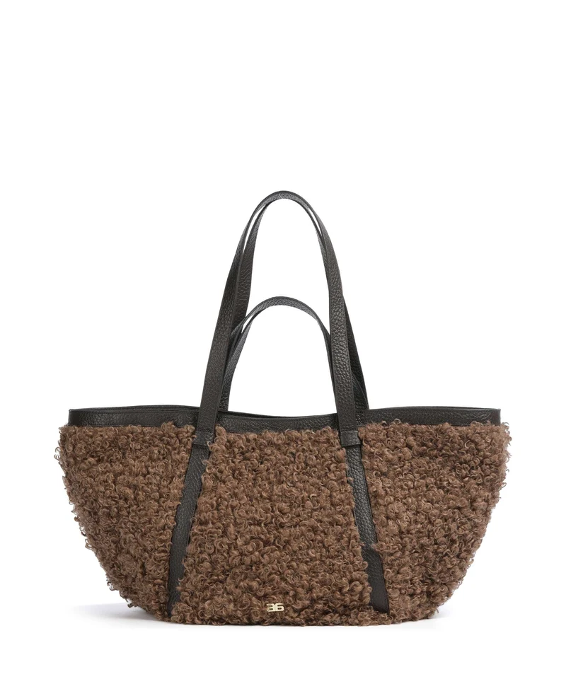 Abro Latxa Cosmo Large Borsa shopper camel