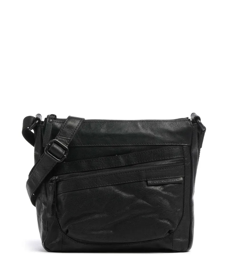 Spikes & Sparrow Bronco Valarie Borsa a tracolla black