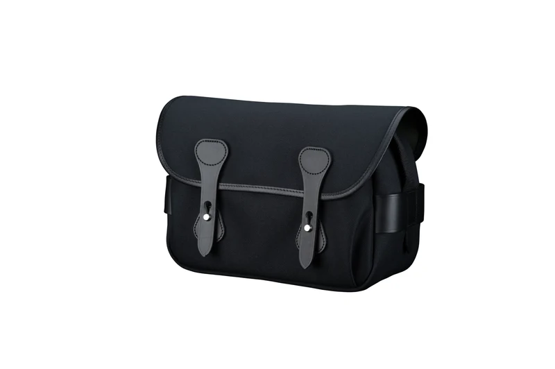 Billingham Borsa S3 FibreNyte Nero/Bordi Cuoio nero