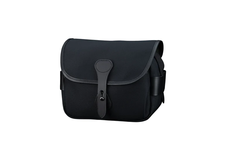 Billingham Borsa S2 FibreNyte Nero/Bordi Cuoio nero