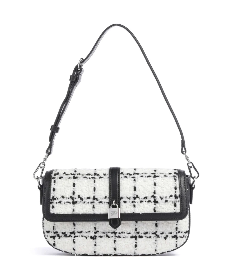 Karl Lagerfeld K/Autograph Boucle Borsa a spalla black/white
