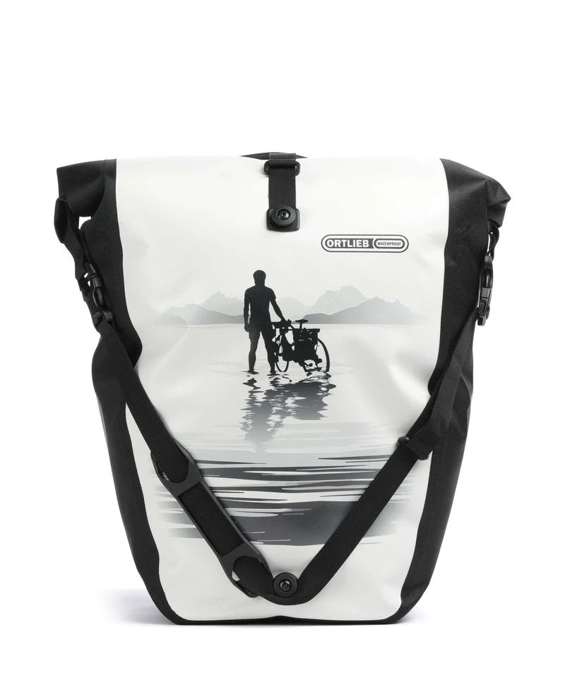Ortlieb Back-Roller Design QL2.1 Borsa per portapacchi white/black
