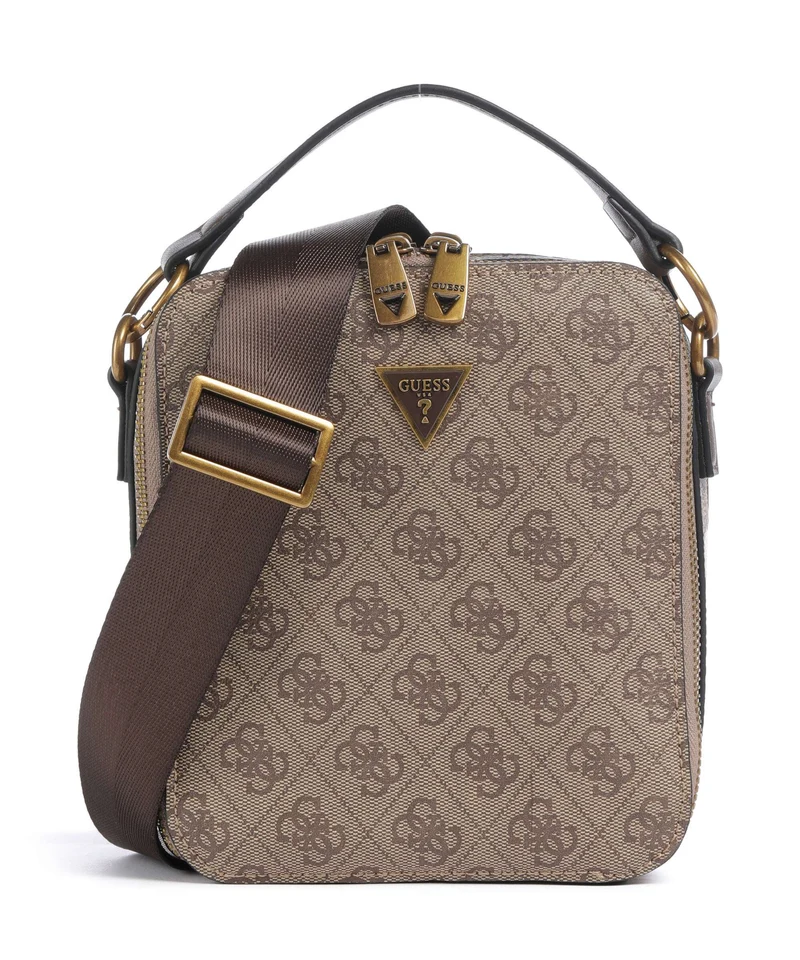 Guess Torino 4G Eco Borsa a tracolla beige/brown