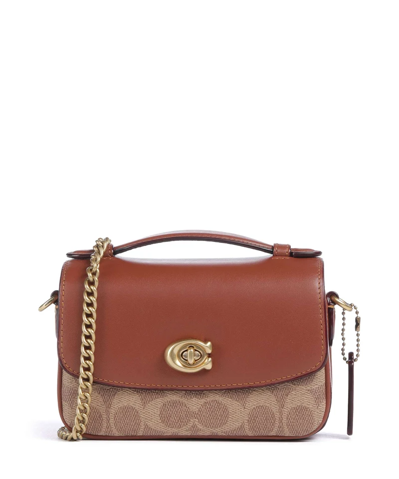 Coach Cassie 17 Borsa a tracolla tan caramel