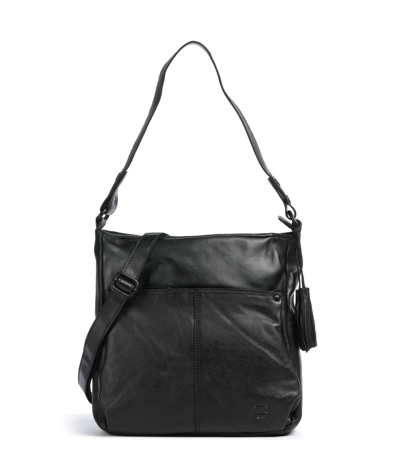 Spikes & Sparrow Apache Saar Borsa a spalla black
