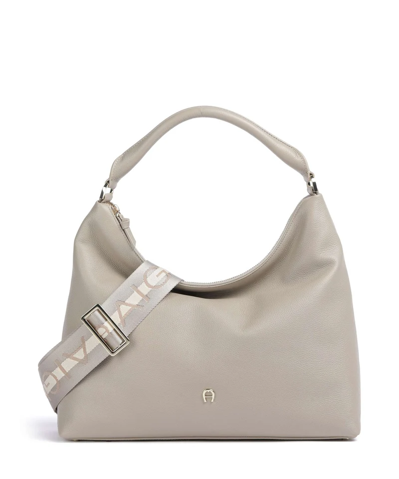 Aigner Zita M Borsa hobo alpaca beige