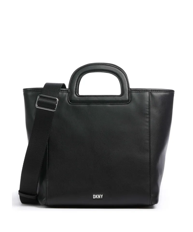 DKNY Drew Borsa a tracolla black/silver