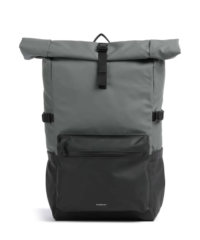 Sandqvist Stream L Zaino roll-top multicolour