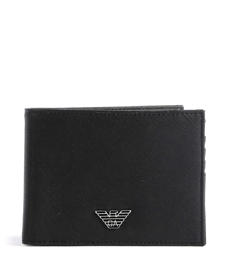 Emporio Armani Business Regenerated Portafoglio black