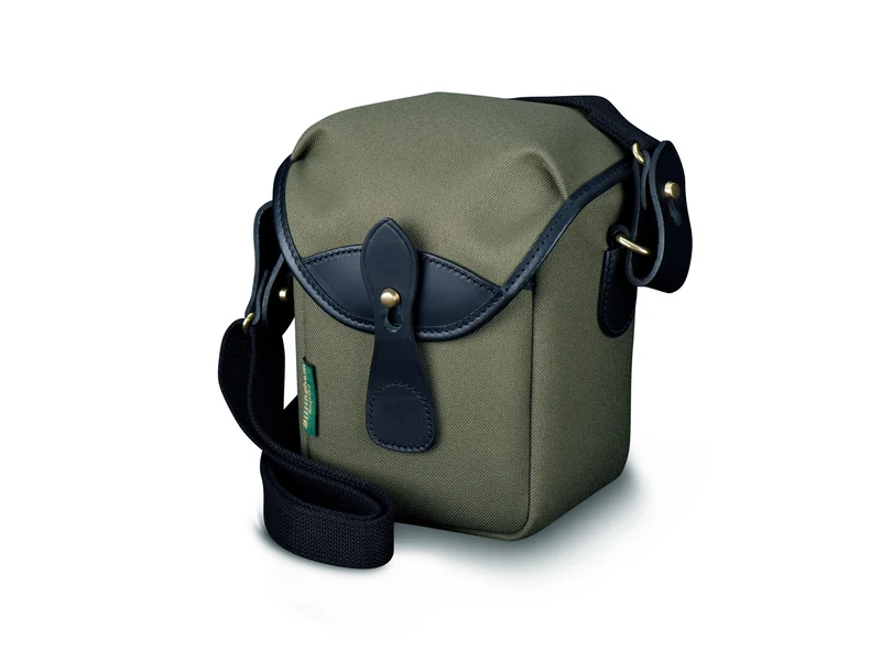 Billingham Borsa 72 FibreNyte Verde Salvia/Bordi Cuoio nero