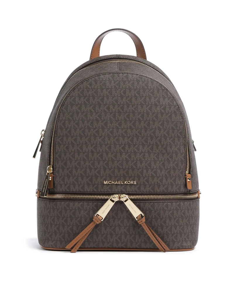 Michael Kors Rhea Zip Zaino brown