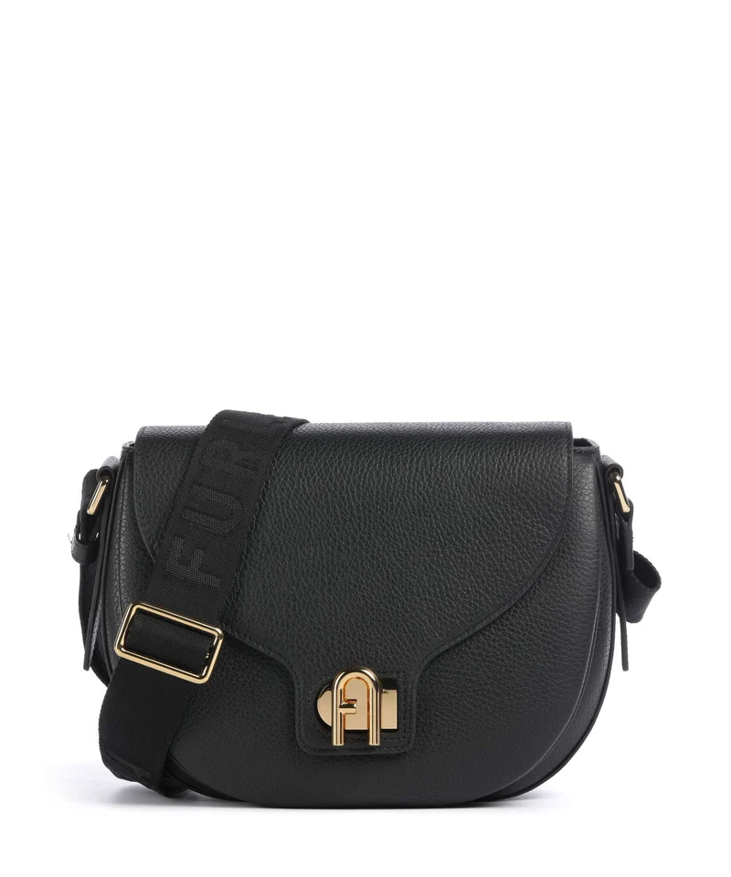 Furla Lotus S Borsa a tracolla nero/toni