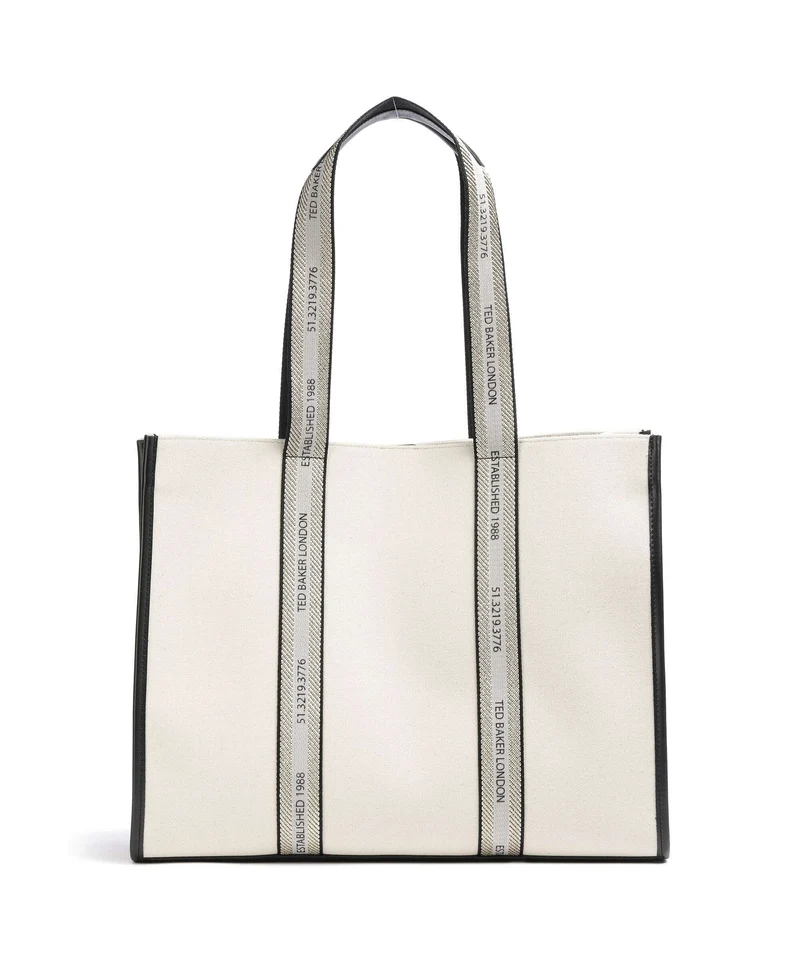 Ted Baker Georjey Borsa shopper ecru