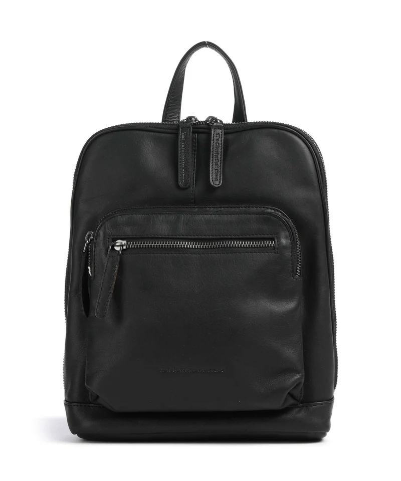 The Chesterfield Brand Wax Pull Up Cow Floran Zaino black
