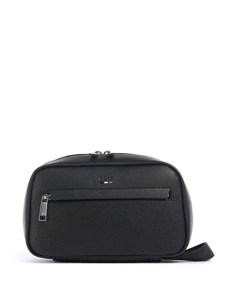BOSS Ray Borsa da toilette black