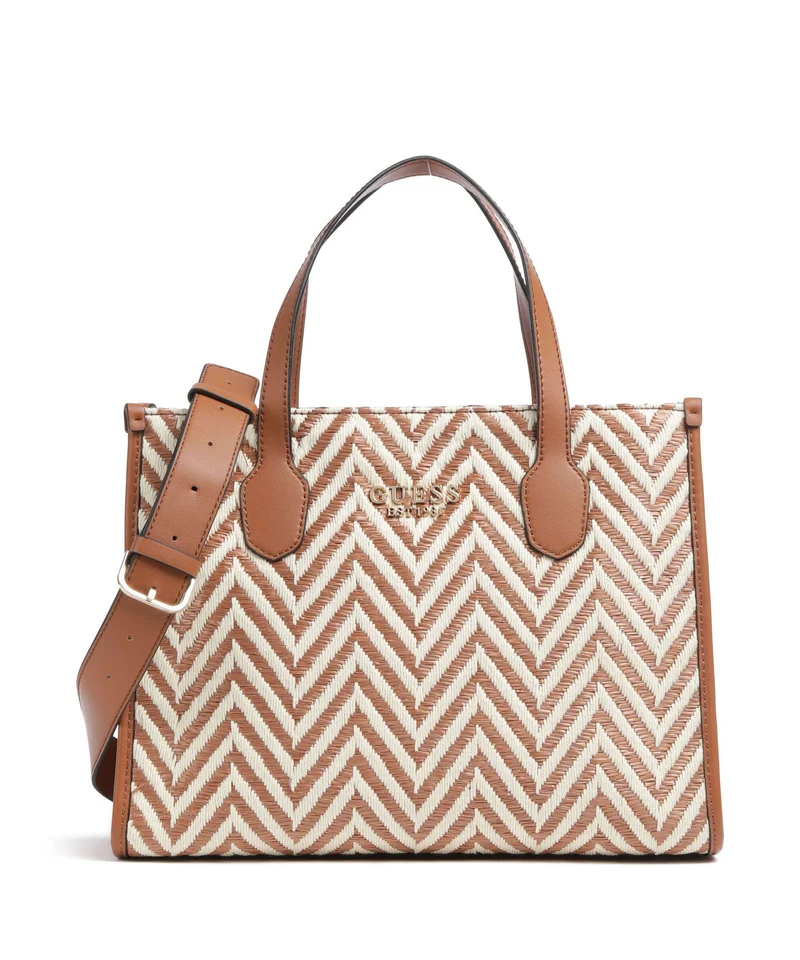 Guess Silvana Borsa a mano cognac